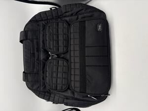Women’s Lug Black Quilted Puddle Jumper Overnight Bag